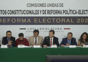 Reforma electoral avanza en comisiones; PT y Verde en contra
