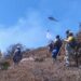 Controlado incendio forestal “Puerto del Volcán” en Miquihuana