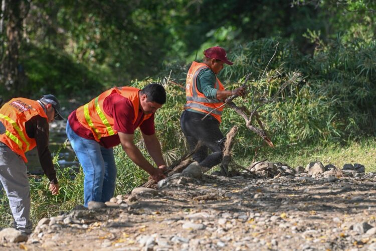 En el río San Marcos conmemoran el Día Mundial del Agua.