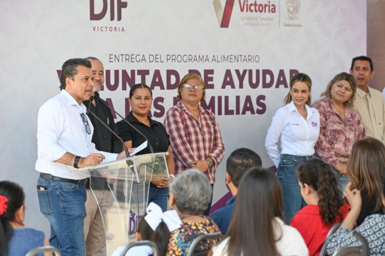 Aseguran DIF y Municipio acceso a alimentos nutritivos a 800 familias más.