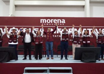 Unidad sin agendas personales; Morena Tamaulipas y Américo cierran filas ante Estructura