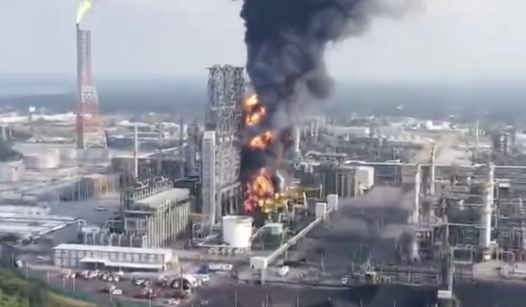 Nuevo incendio en Dos Bocas