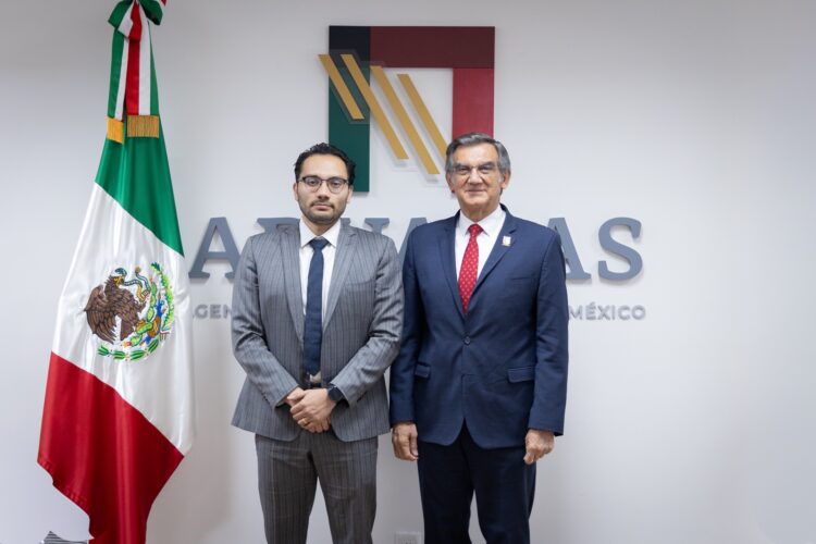 Se reúne Américo con nuevo titular de Aduanas; impulsa proyectos estratégicos en Tamaulipas