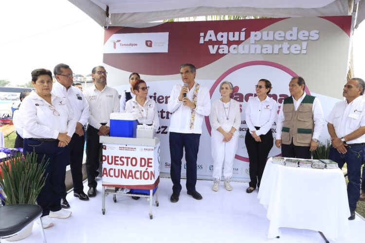 Arranca Américo Semana Nacional de Vacunación en Tamaulipas; aplicarán más de 48 mil dosis