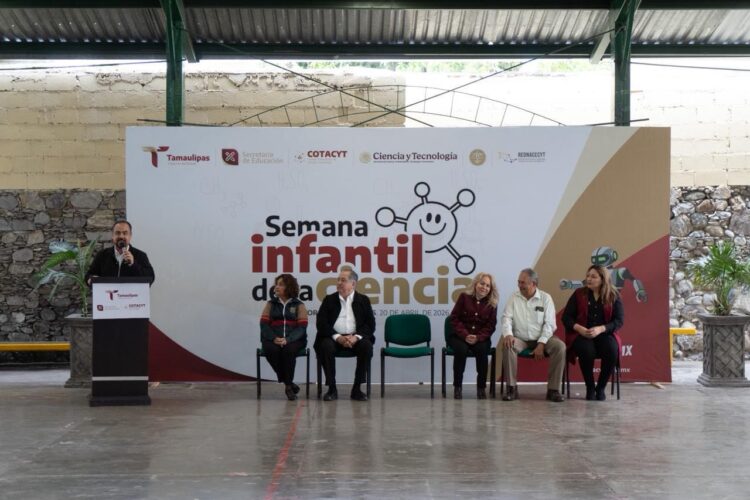Fomenta COTACYT vocaciones científicas en la niñez tamaulipeca con la Semana Infantil de la Ciencia