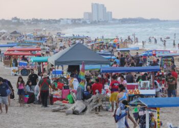 Destaca Turismo Federal ocupación hotelera de Playa Miramar en Tamaulipas