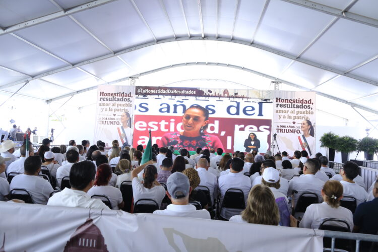 «Cuenta con el pueblo de Tamaulipas», expresa Américo Villarreal a Claudia Sheinbaum