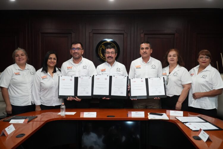 La UAT y el SUTUAT firman convenio de revisión salarial 2026