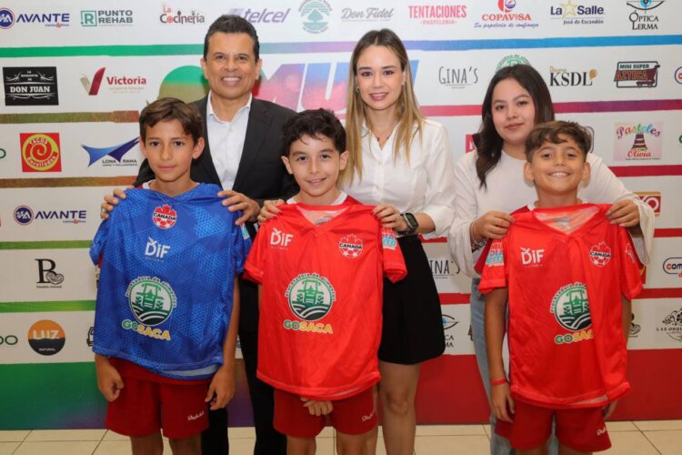 Uniforman Lucy y Lalo Gattás a selecciones del Mundialito DIF Victoria 2026.