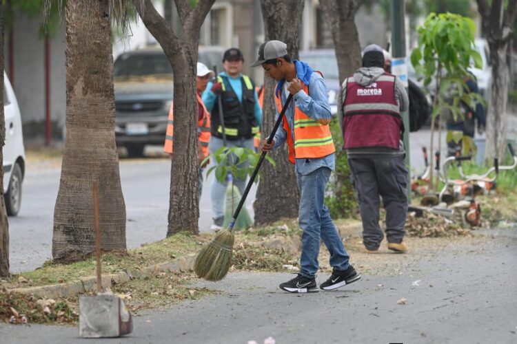 Trabaja gobierno de Gattás en la mejora urbana de la Capital.