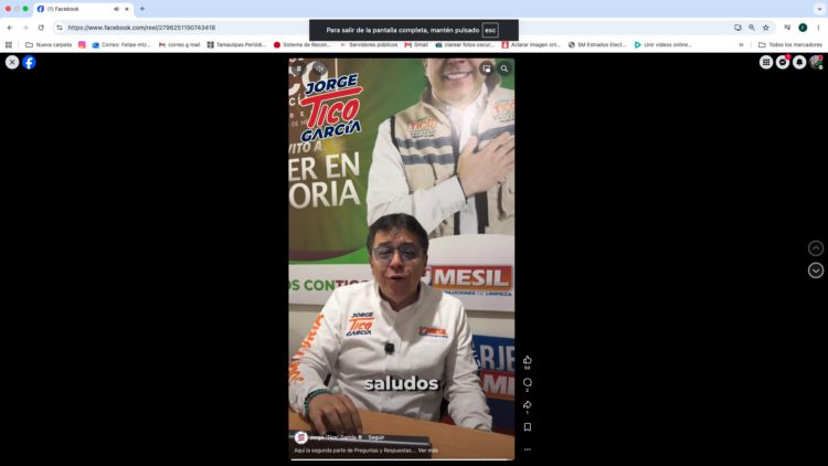 YA SE SIENTE alcalde