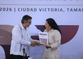 Reconoce SEGOB a Américo Villarreal por impulsar una agenda de paz, bienestar y desarrollo humanitario