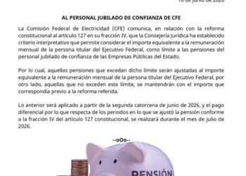 Gobierno Federal llegaría a un acuerdo con “pensiones doradas”; Pemex y CFE anuncian reajustes.
