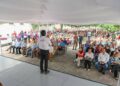 Inician Lucy y Lalo segunda entrega de programa alimentario Voluntad de Ayudar.