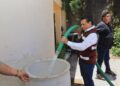 Encabeza alcalde Gattás operativo emergente de abasto de agua en Victoria.