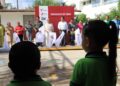 Inicia Municipio construcción de techumbre en Jardín de Niños.