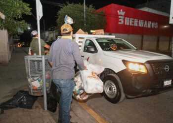 Muestra zona centro de Victoria limpieza en sus calles.