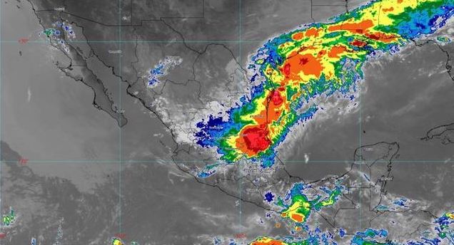 Se forma el potencial ciclón tropical Uno, a 105 km de Reynosa, Tamaulipas