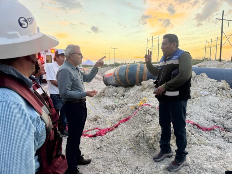 Trabajan para restablecer el suministro de agua potable en Ciudad Victoria