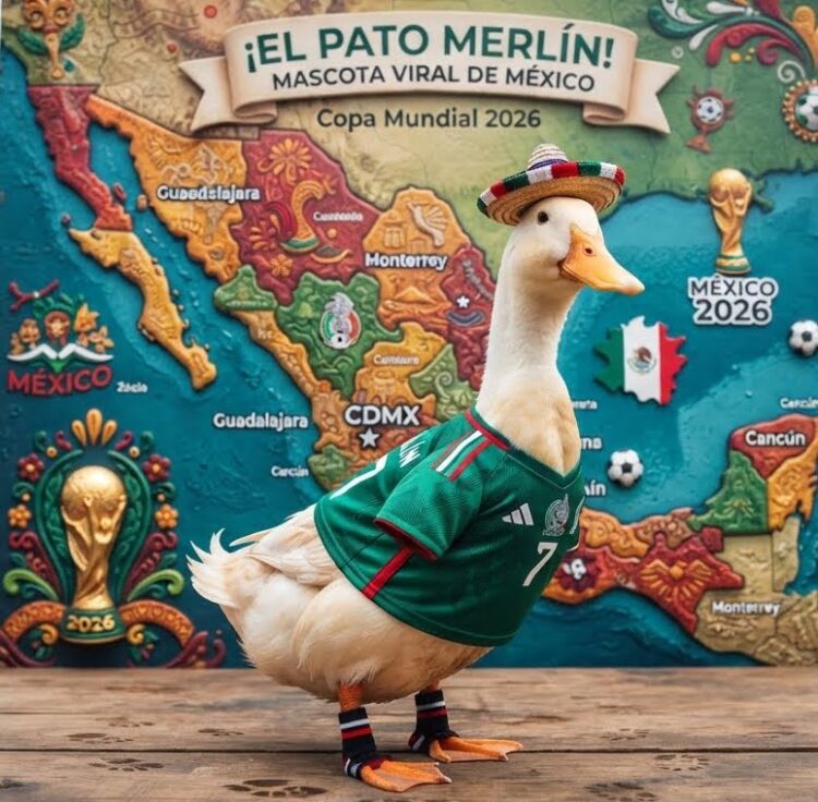 De las pocas noticias buenas del torneo de fútbol: El Pato Merlín ya es marca registrada.