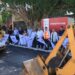 Dan banderazo a pavimentación de calle del Fracc. Las Misiones.